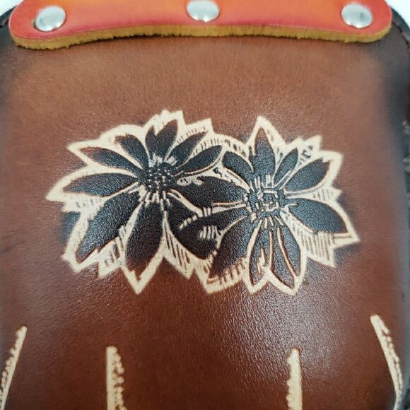 Lion Cat Gift Wristlet Wallet Card Holder Keychain Quirky Handmade Unique Boho - Picture 12 of 16